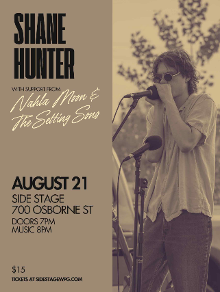 Shane Hunter | Nahla Moon & the Setting Sons at Sidestage – Winnipeg, Canada