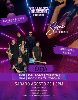 The Selena Experience by Tatyana D'voce - Luna Band