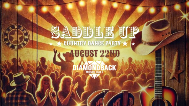 Saddle Up Country Dance Party! at Diamondback Music Hall – Belleville, MI