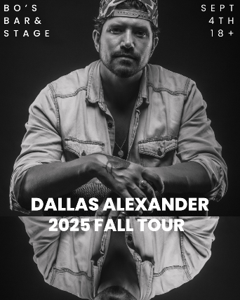 DALLAS ALEXANDER I 2025 FALL TOUR at Bo’s Bar & Stage – Red Deer, Canada