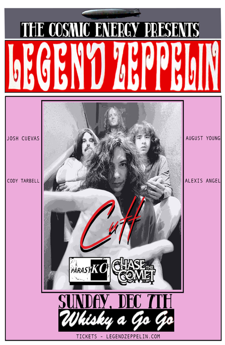 Legend Zeppelin , Cutt, Parasyko, Chase the Comet