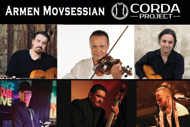 ARMEN MOVSESSIAN & CORDA PORJECT (fusion of classical, flamenco, latin and Armenian fo...