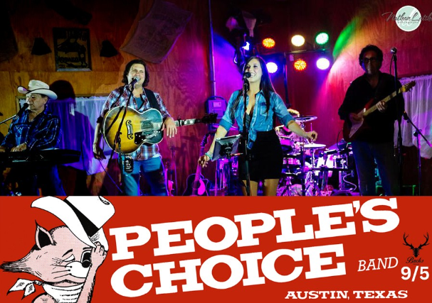 People’s Choice Band at Buck’s Backyard (Indoor) – Buda, TX