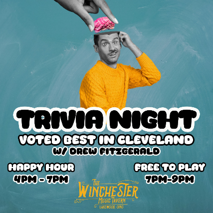 Trivia Night – Every Thursday! at The Winchester – Lakewood, OH