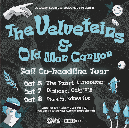 The Velveteins + Old Man Canyon at The Starlite Room – Edmonton, Canada