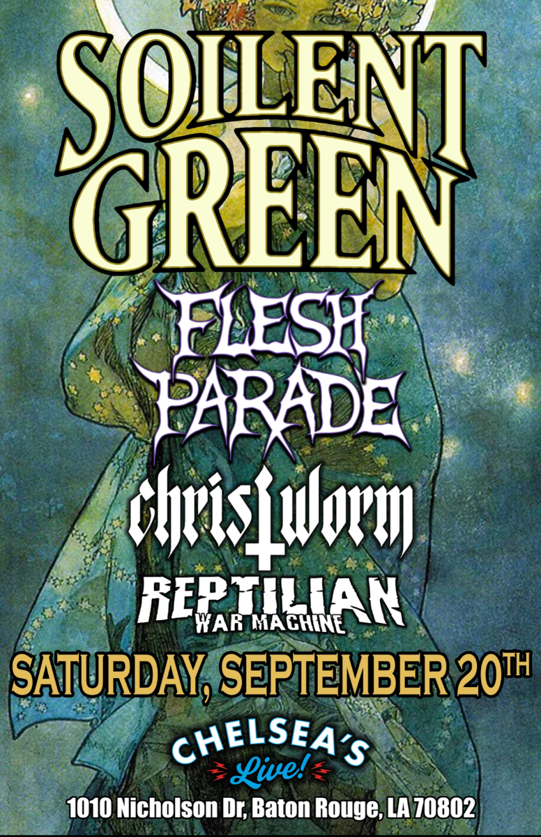 Soilent Green with Flesh Parade, Christworm & Reptilian War Mach...