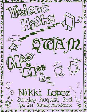 Qwam, Violent Highs, Mad Is Mad