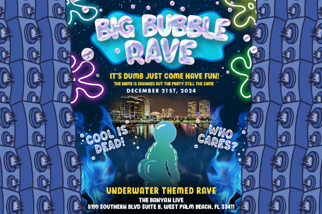 Big Bubble Rave in West Palm Beach