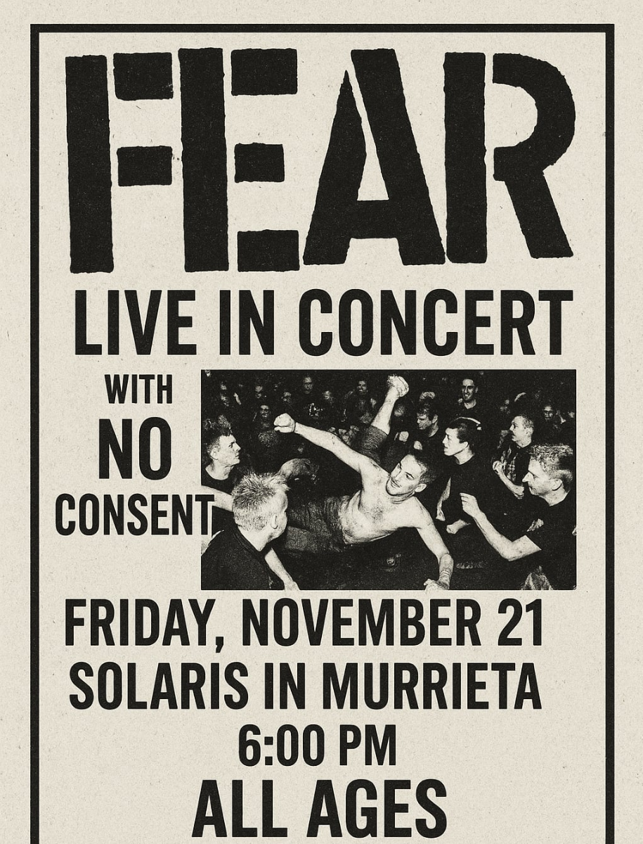 Fear Live in Concert in Murrieta at Solaris