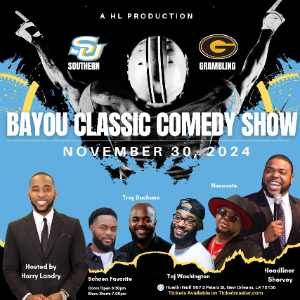 The Bayou Classic Comedy Show at Howlin’ Wolf – New Orleans, LA