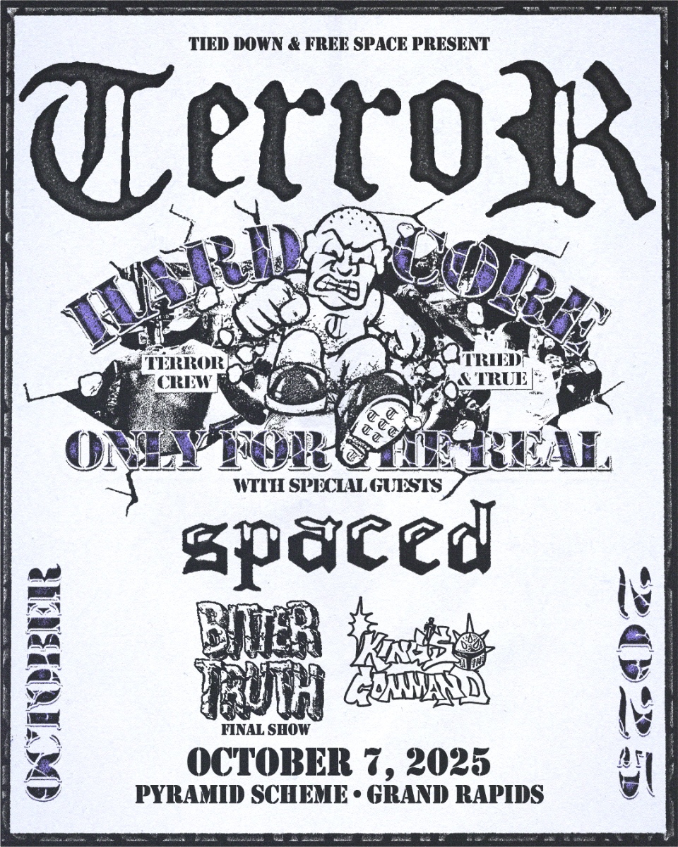 Tied Down and Free Space present Terror + Spaced + Bitter Truth + King's Comm...