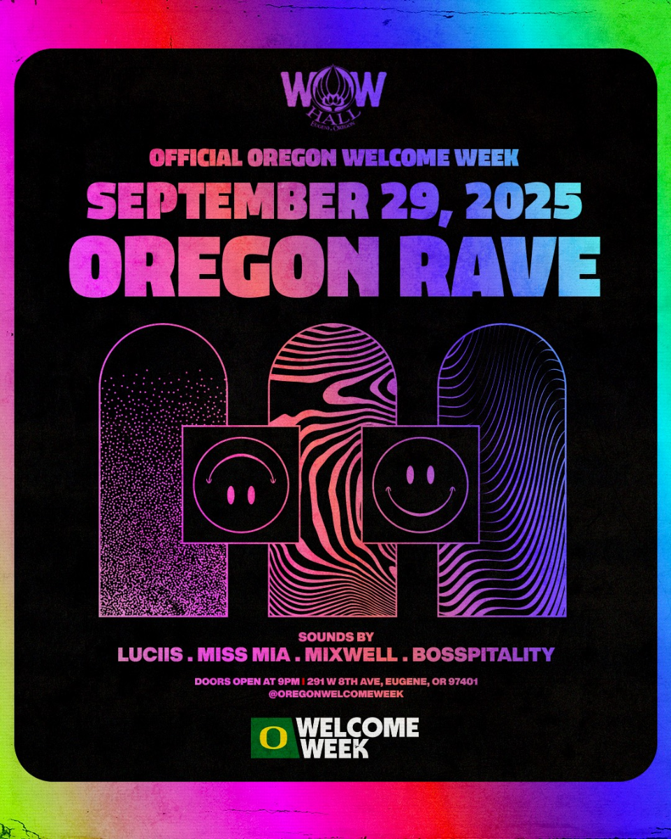 Oregon Welcome Week Rave