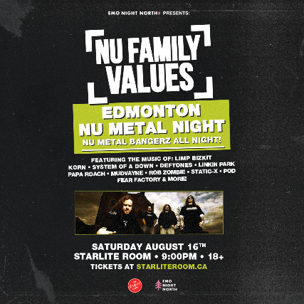 Emo Night North at The Starlite Room – Edmonton, Canada
