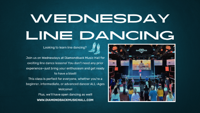 Wednesday Night Line Dancing at Diamondback Music Hall – Belleville, MI