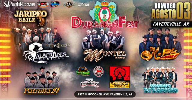 Durango Fest en Fayetteville at Washington County Fairgrounds – Fayetteville, AR