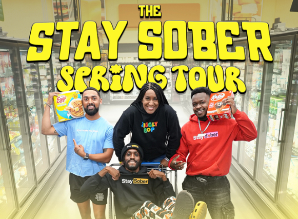 D’Aydrian Harding: Stay Sober Spring Tour at Majestic Theatre – Detroit, MI