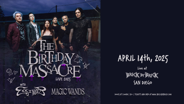 The Birthday Massacre with special guests at Brick by Brick