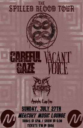 Careful Gaze, Vacant Voice, Port Authority, Amish Laptop
