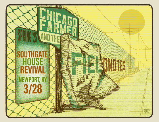 Chicago Farmer & The Fieldnotes, 2-22s at The Southgate House Revival – Sanctuary – Newport, KY