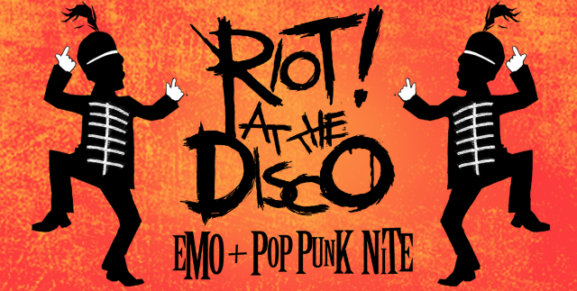 GBH Events Presents -Riot! At The Disco – Emo + Pop Punk Party at Pearl Street Warehouse – Washington, DC