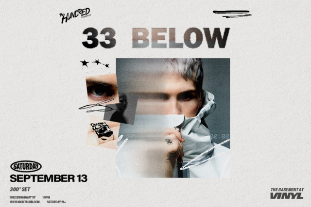 33 Below at The Basement at Club Vinyl – Denver, CO