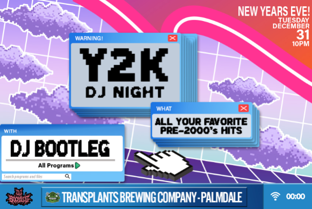 Y2K DJ Night Featuring All Your Favorite Pre-2000's Hits