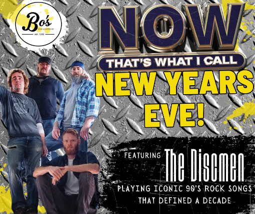 NOW THAT'S WHAT I CALL NEW YEARS EVE! - A 90s NYE CELEBRATION w/ THE DISCMEN