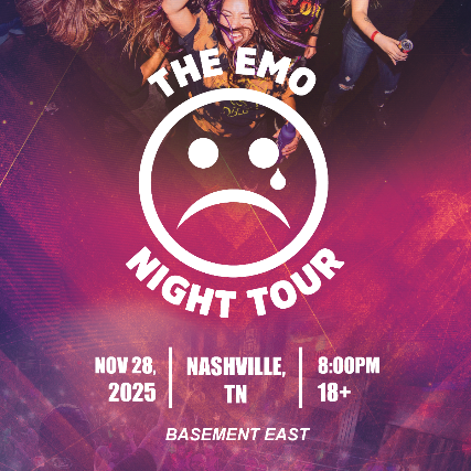 The Emo Night Tour at The Basement East – Nashville, TN