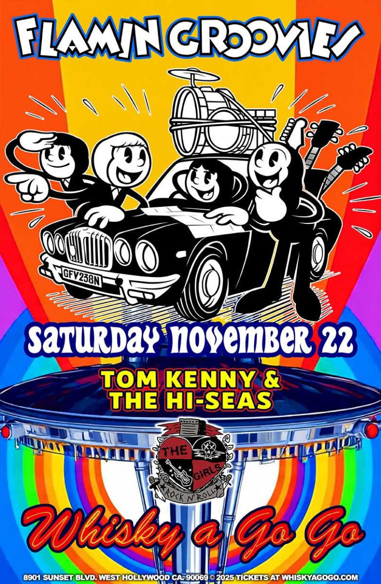 Flamin Groovies , Tom Kenny & The Hi Seas, The Breathe Outs, The Girls!, Max Bartos, Blackout Planes, Drowning Silence