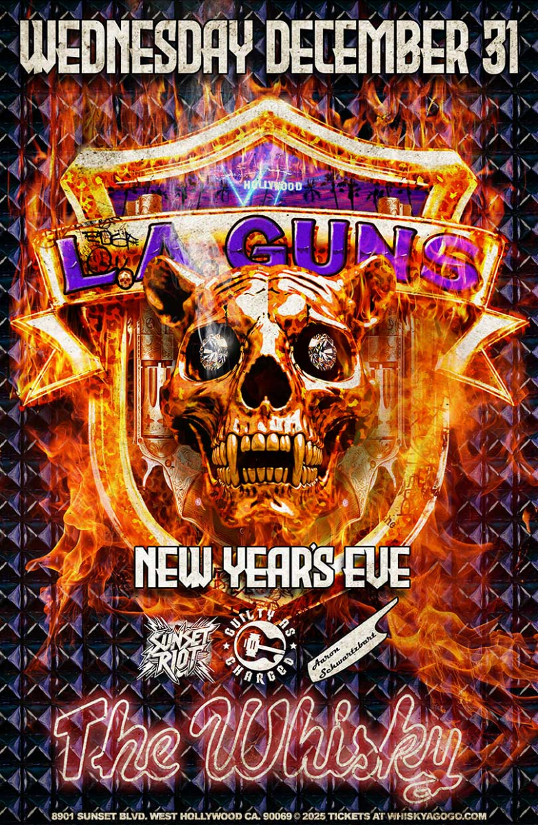 L.A. Guns, Sunset Riot, Guilty as Charged, Taz Taylor Band, Empiires, Cydonia (Tribute to Muse), Aaron Schwartzbart