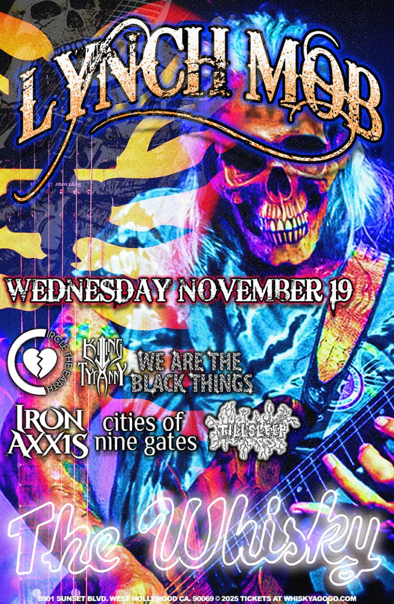 Lynch Mob, Circle the Earth, Killing Tyranny, We Are The Black Things, Cities of Nine Gates, Tilsleep