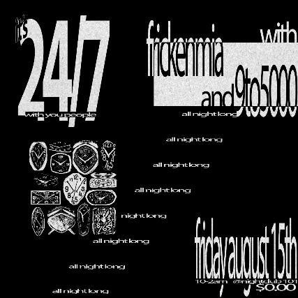 24/7 at Night Club 101 – New York, NY