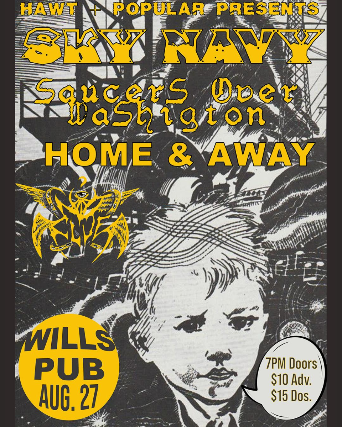 Sky Navy, Saucers Over Washington, No Clue, & Home and Away