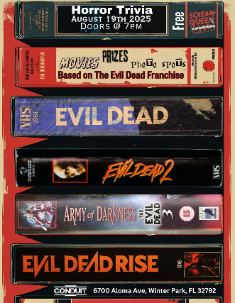 Scream Queen Podcast Presents: Horror Trivia at Conduit