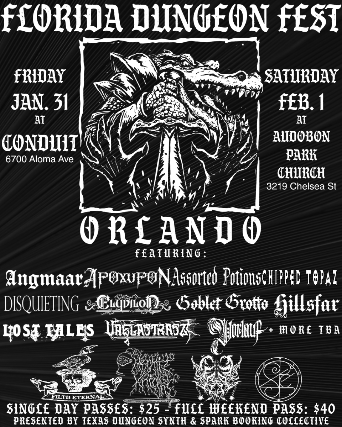 Texas Dungeon Synth and Spark Booking Collective Present: Florida Dungeon Fest 2025 at Conduit – Winter Park, FL