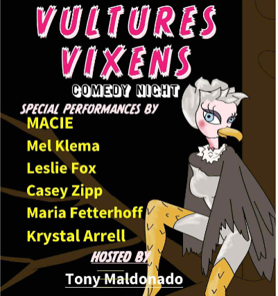 Vultures Vixens - A Ladies Night Comedy Showcase