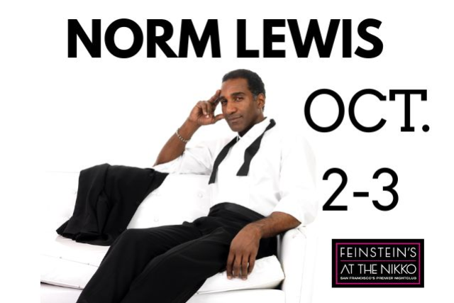 Norm Lewis at Feinstein’s at The Nikko – San Francisco, CA