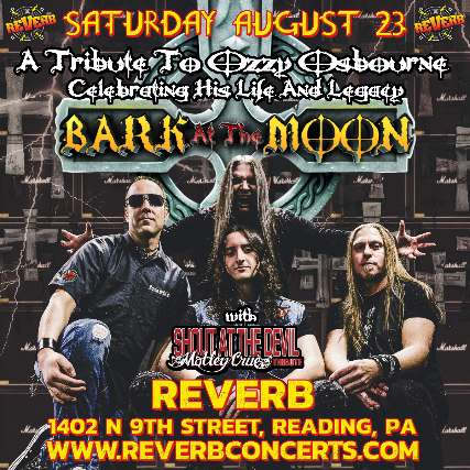 A Tribute To OZZY OSBOURNE featuring BARK AT THE MOON at Reverb – Reading, PA
