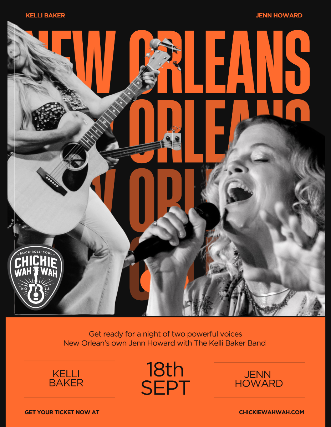 Jenn Howard Band & The Kelli Baker Band ft. Noé Socha