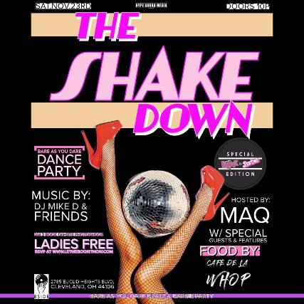 The Shake Down: DJ & Drummer Dance Party at B Side Lounge – Cleveland Heights, OH