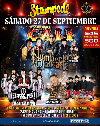 HUMBERTO PLANCARTE - TIERRA CALI - CHEQUE PENA JÚNIOR - LORENZO MENDEZ