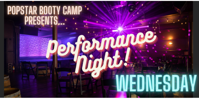 Popstar Booty Camp Dance Performance 