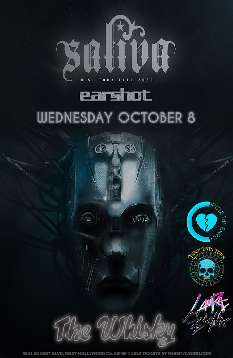 Saliva, Earshot, Circle the Earth, Innocents Torn, Laura Bryna