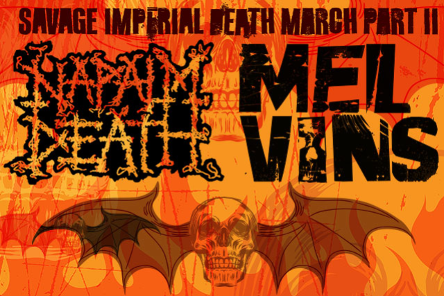 Napalm Death, Melvins, Weedeater, Dark Sky Burial