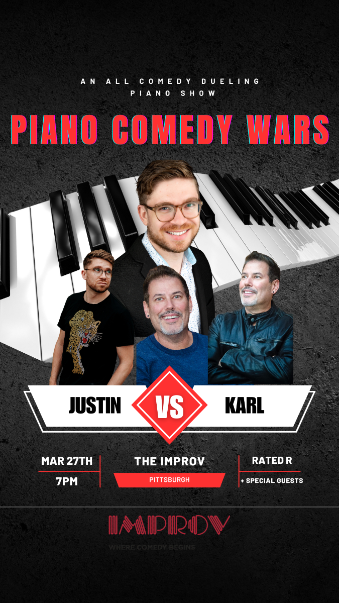 Piano Comedy Wars: Justin vs. Karl