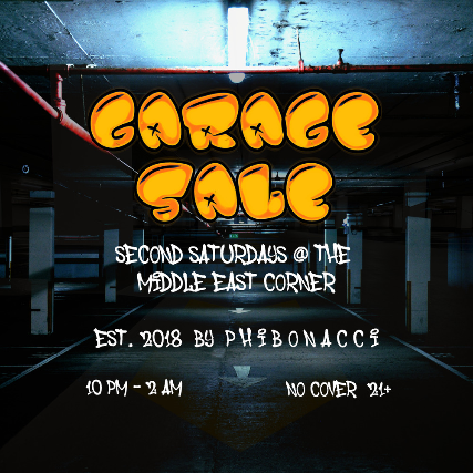 Garage Sale at Middle East – Corner/Bakery – Cambridge, MA