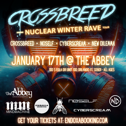 Crossbreed "Nuclear Winter Rave" Tour in Orlando