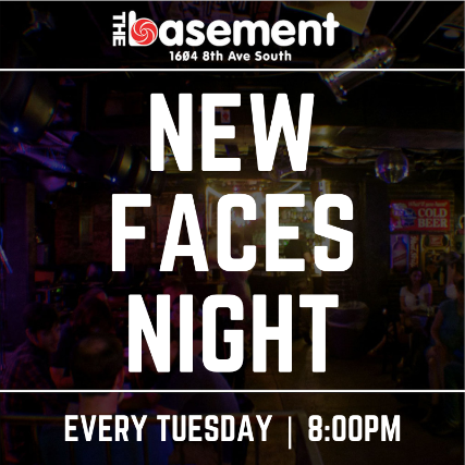 New Faces Night feat. Dustin Sellers as “Sad Bachelor,” The Erly at The Basement – Nashville, TN