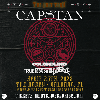 Capstan – The Cult Tour at The Abbey – Orlando, FL