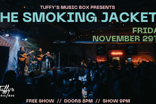 FREE SHOW: The Smoking Jackets Black Friday Bash at Tuffy’s Music Box – Sanford, FL